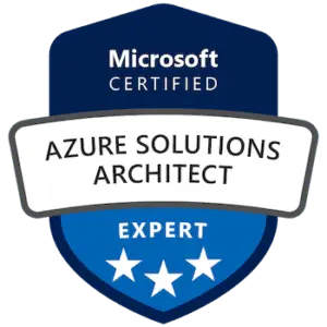 azure solution architect badge