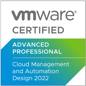 VMware VCAP Cloud Management and Automation Design 2022