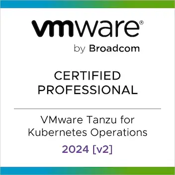 19. VMware Certified Professional - Tanzu for Kubernetes Operations 2024 [v2]