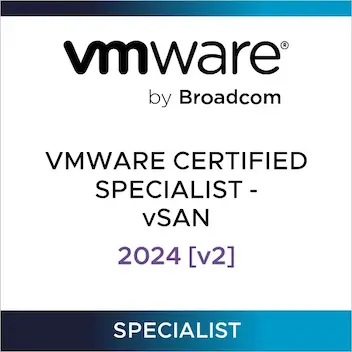 9. VMware Certified Specialist - vSAN 2024 [v2]